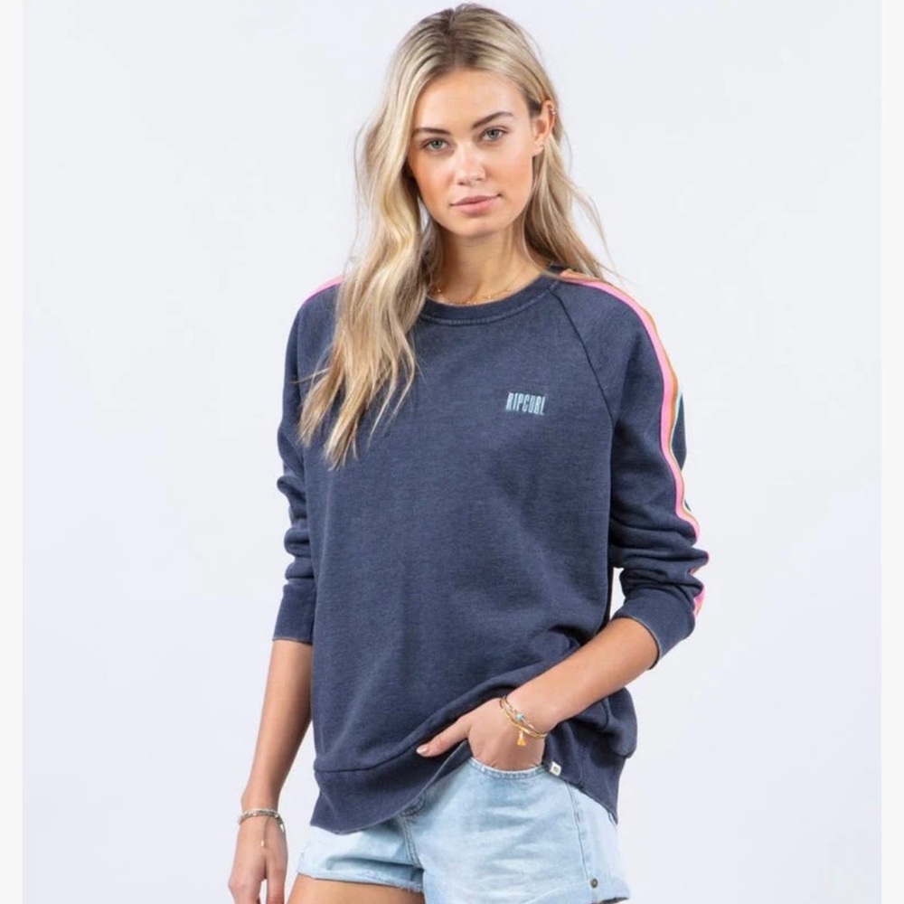 Rip Curl Revival Crewneck Sweatshirt Size S